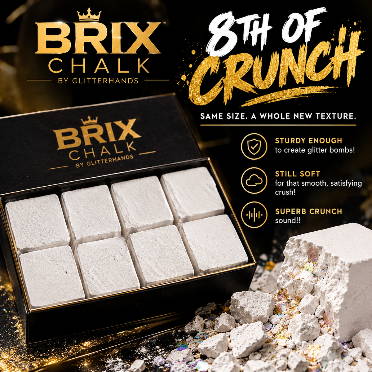8th of Crunch by BRIX Chalk