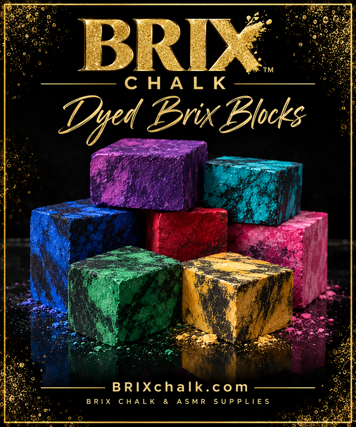 BRIX Chalk Dyed Blocks